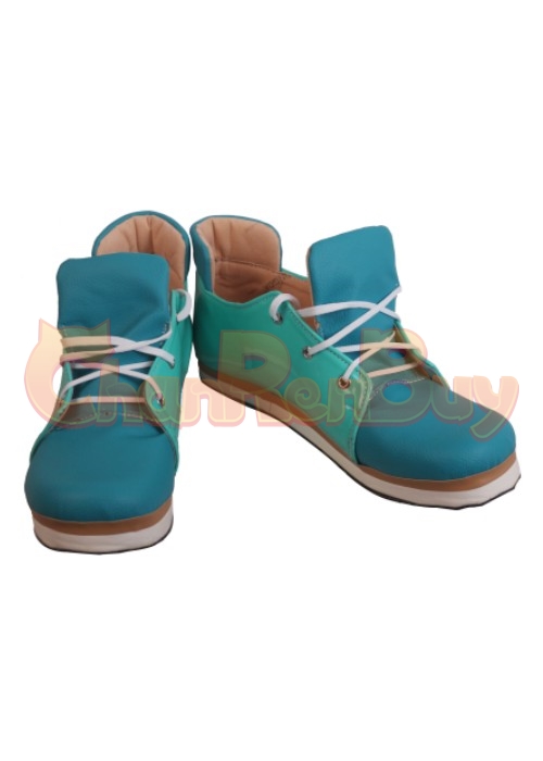 Meiling Zhou Shoes OW Overwatch Anniversary Mei Legendary Skin Cosplay Boots