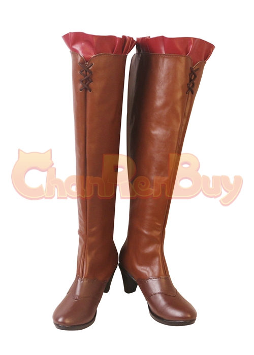 Mimosa Vermilion Shoes Cosplay Black Clover Boots