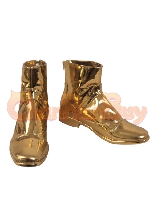 Virgo Shaka Shoes Gold Saints Saint Seiya Cosplay Boots