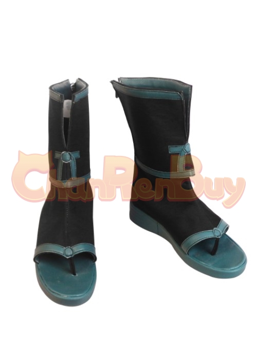 Shisui Shoes Final Fantasy XIV FF14 Shisui of the Violet Tides Cosplay Boots