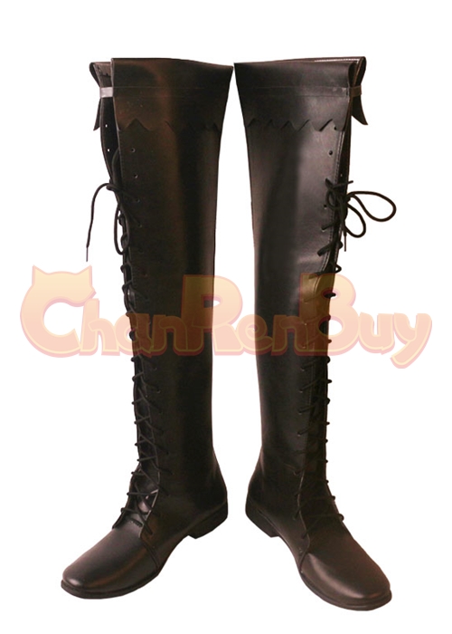 Y'shtola Shoes Cosplay Final Fantasy XIV FF14 Long Boots