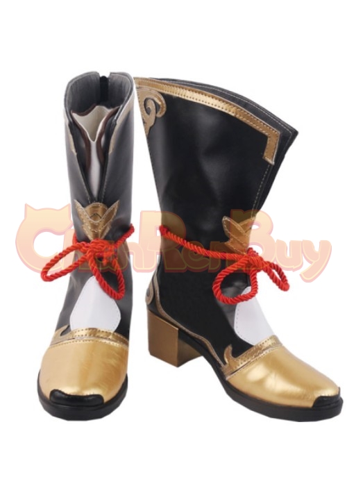 Xiangling Shoes Genshin Impact Cosplay Boots
