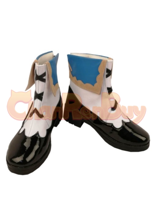 Barbara Shoes Genshin Impact Cosplay Boots