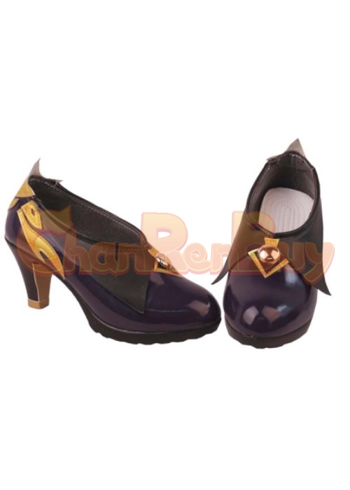 Keqing Shoes Genshin Impact Cosplay Boots
