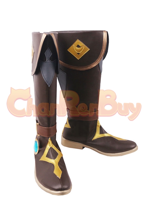 Kaeya Shoes Genshin Impact Cosplay Boots Ver. 2