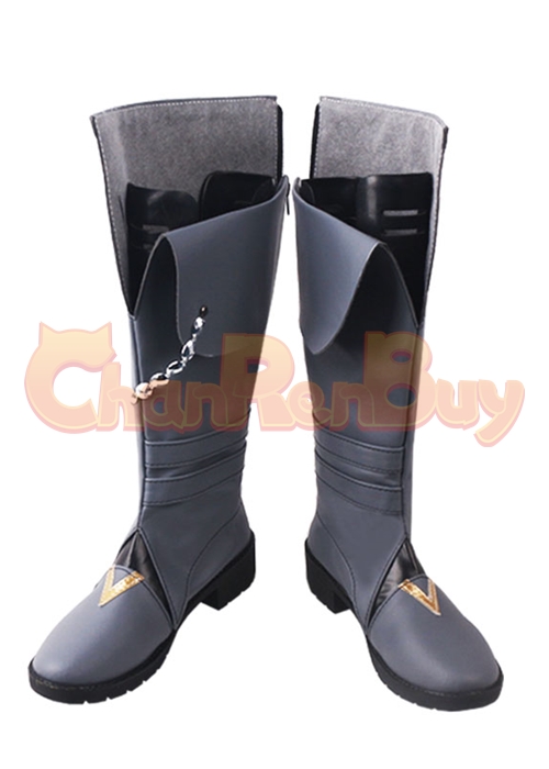 Tartaglia Shoes Genshin Impact Cosplay Boots Ver. 2