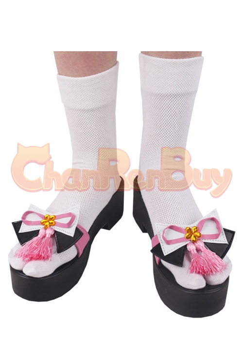 Ayaka Kamisato Shoes Genshin Impact Cosplay Boots