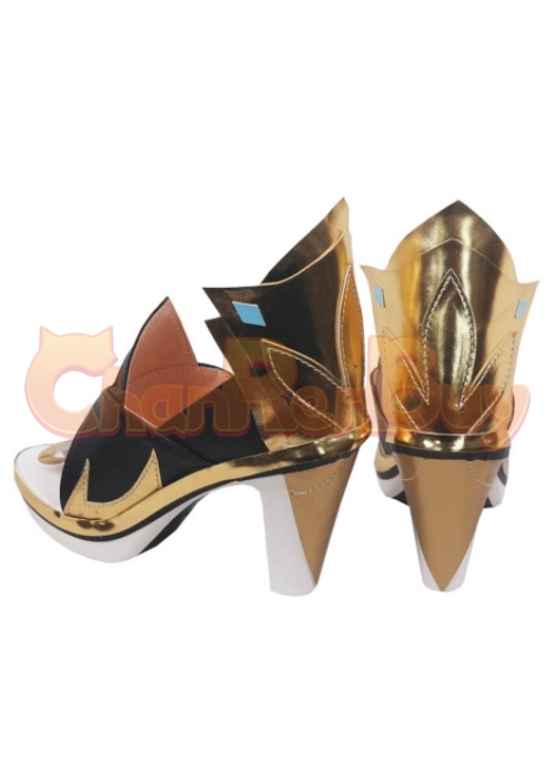 Shenhe Shoes Genshin Impact Cosplay Boots