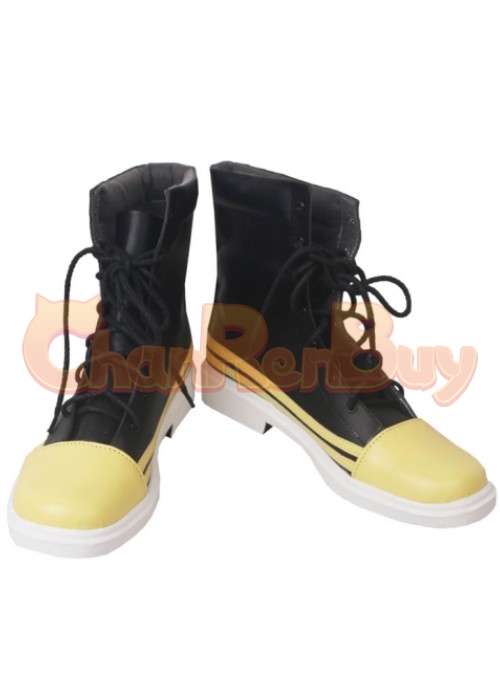 Sora Shoes Kingdom Hearts IV Cosplay Blue Boots