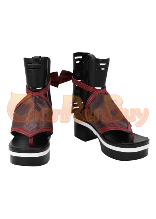 Kuki Shinobu Shoes Genshin Impact Cosplay Boots Ver. 2