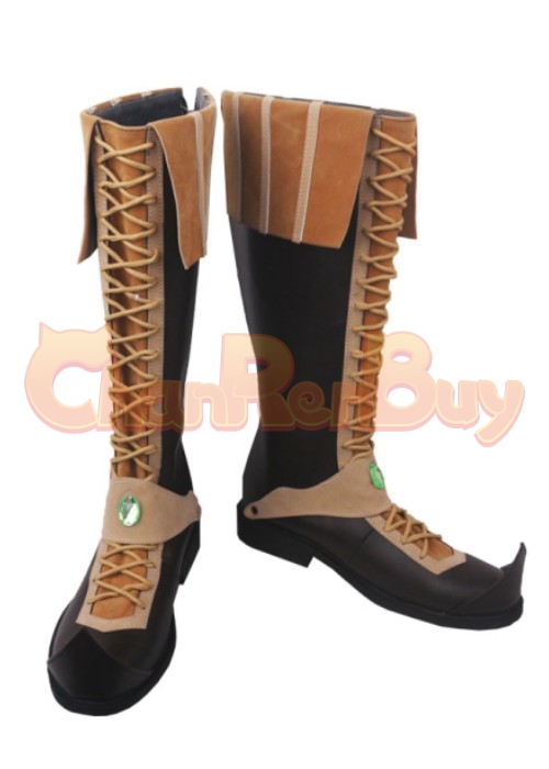Sorcerer Rogier Shoes E. R. Cosplay Boots