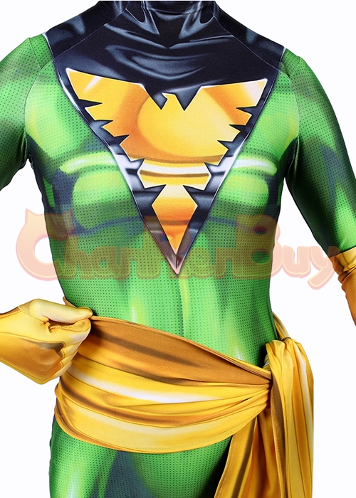 X Men Phoenix Jean Grey Costume Cosplay Bodysuit