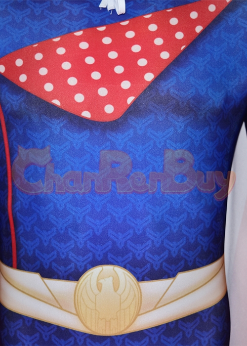 The Boys Homelander Costume Cosplay Bodysuit