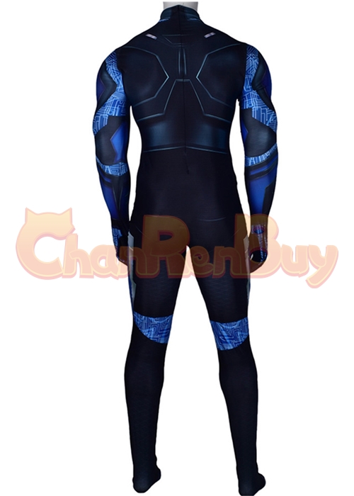 Black Lightning Costume Cosplay Bodysuit