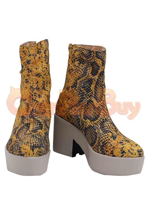 Kujo Jotaro Shoes Cosplay JoJo's Bizarre Adventure Part 6 Boots-Chaorenbuy Cosplay
