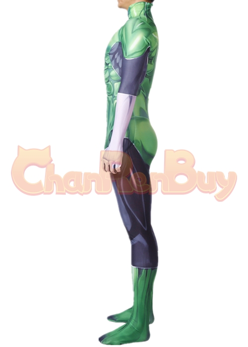 Green Lantern Costume Cosplay Bodysuit