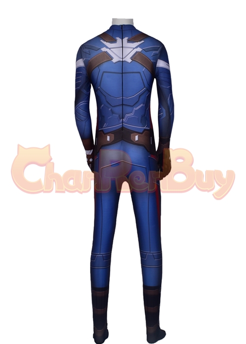 Captain America 2 Costume Cosplay Bodysuit