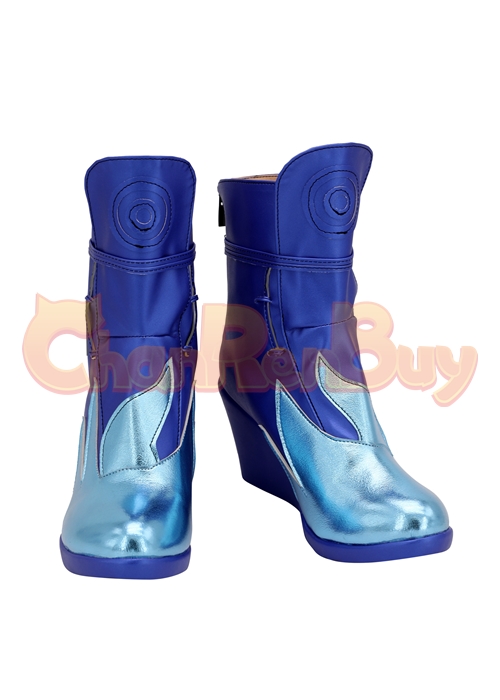 Mal Shoes Descendants 3 Cosplay Boots-Chaorenbuy Cosplay