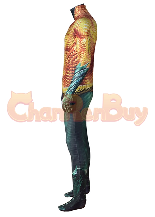 Aquaman Costume Arthur Curry Cosplay Bodysuit