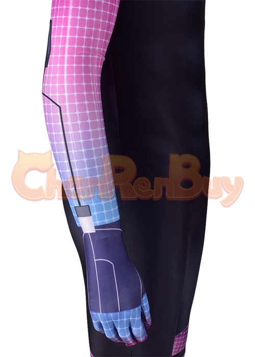 Overwatch Sombra Hacker Costume Cosplay Bodysuit
