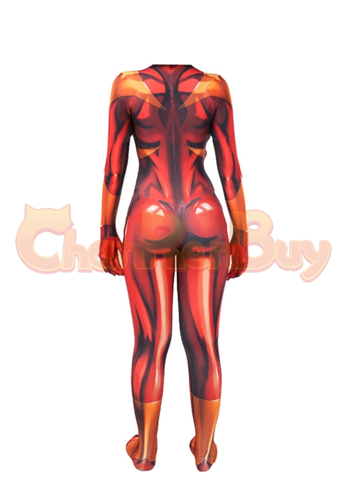 Iron Spider Man Costume Mary Jane Spinneret Spider Girl Cosplay Bodysuit