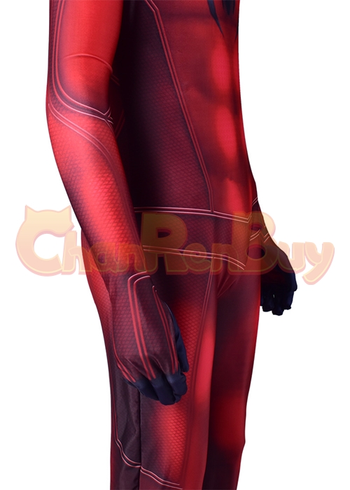 Scarlet Spider Man Costume Spider Kaine Parker  Cosplay Bodysuit