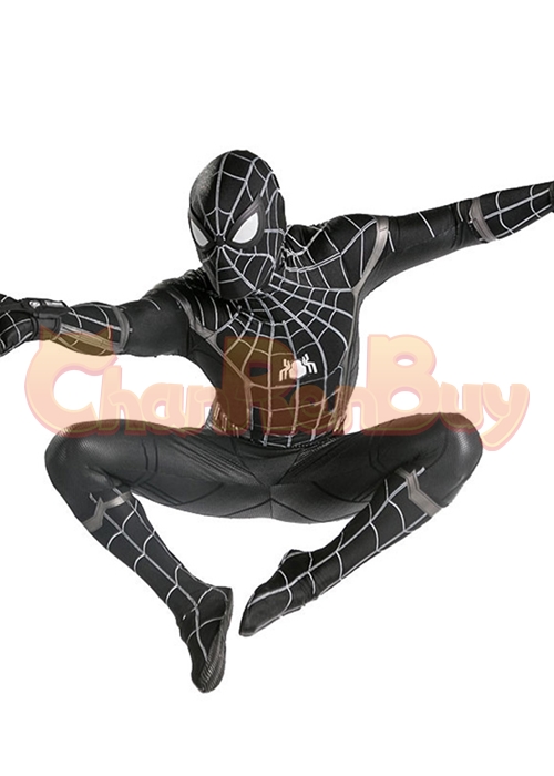 Spider Man Homecoming Costume Cosplay Bodysuit Black Ver.