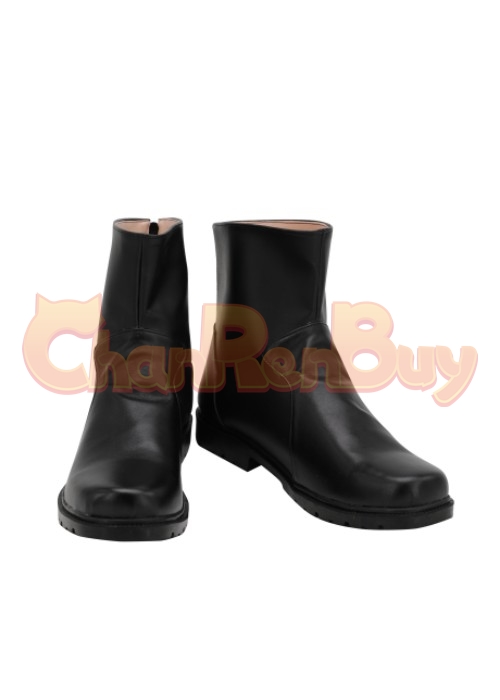 Rufus Shinra Shoes Final Fantasy VII Remake Cosplay Boots-Chaorenbuy Cosplay