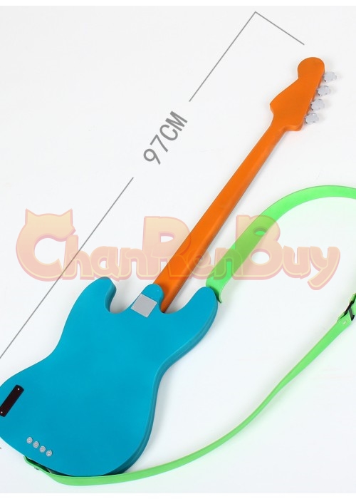 Project Sekai Colorful Stage Hinomori Shiho Bass Guita Cosplay Prop