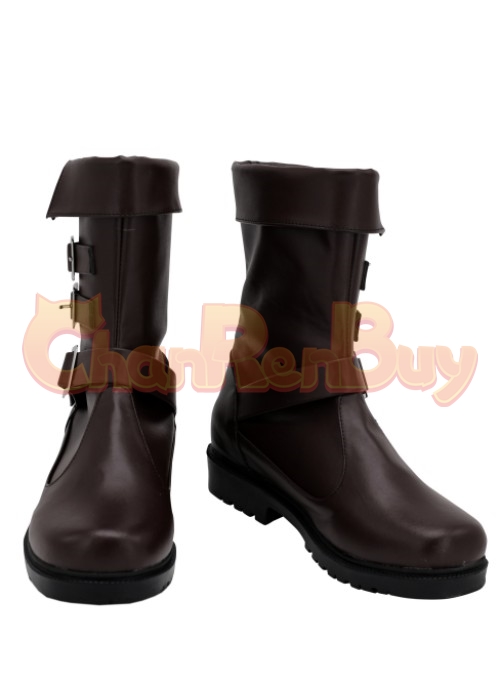 Aerith Gainsborough Shoes Cosplay Final Fantasy VII Remake Boots-Chaorenbuy Cosplay