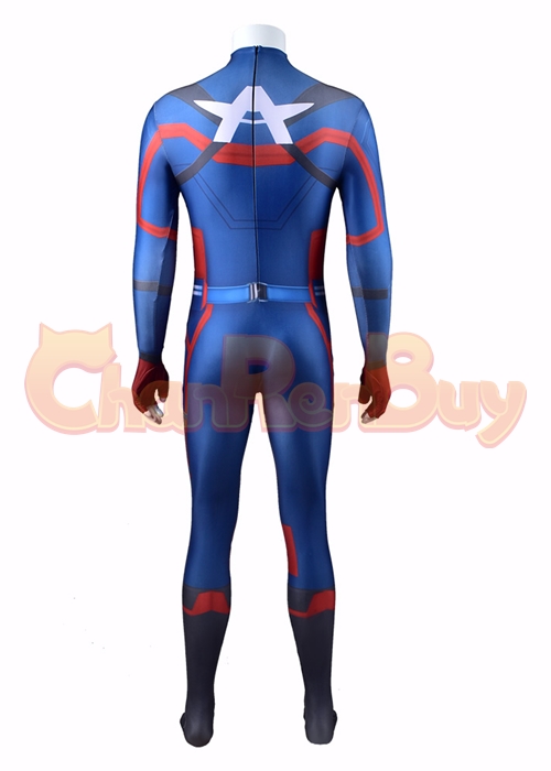 The Falcon And The Winter Soldier Captain America US Agent John Walker Costume Cosplay Bodysuit
