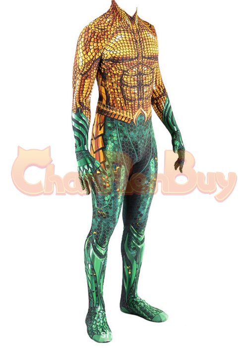 Aquaman Costume Arthur Curry Cosplay Bodysuit Ver.3