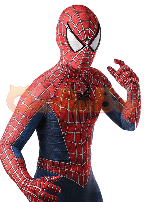 Spider Man 2 Costume Tobey Maguire Cosplay Bodysuit