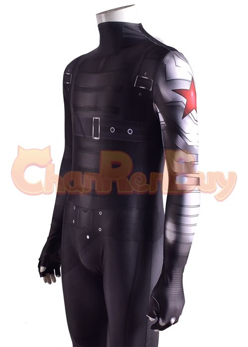 Captain America The Winter Soldier Costume Cosplay Bodysuit