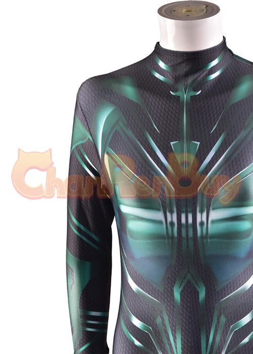 Thor 3 Ragnarok Trailer Hela Costume Cosplay Bodysuit
