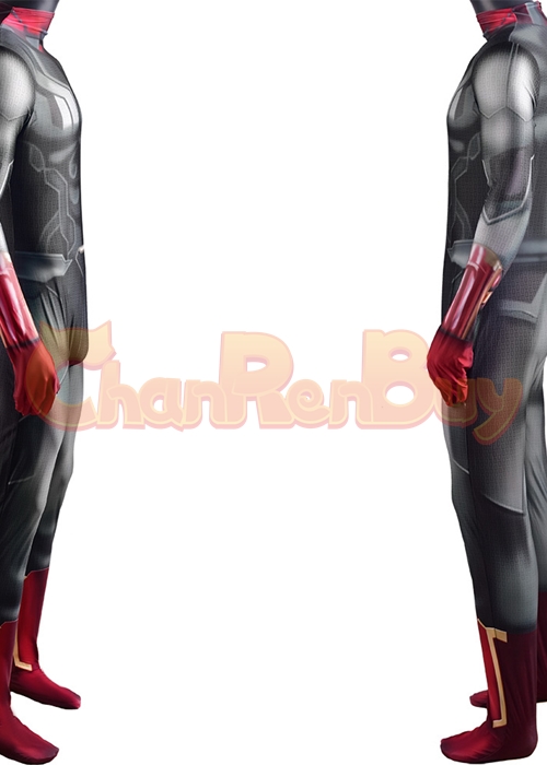 Avengers Infinity War Vision Costume Cosplay Bodysuit