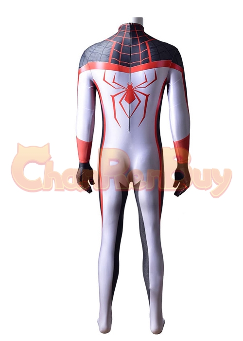 Spider Man Miles Morales Costume T.R.A.C.K. Suit Cosplay Bodysuit
