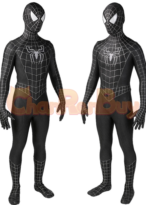 Spider Man 3 Venom Symbiote Costume Cosplay Bodysuit