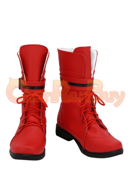 Tifa Lockhart Shoes Final Fantasy VII Remake Cosplay Boots-Chaorenbuy Cosplay