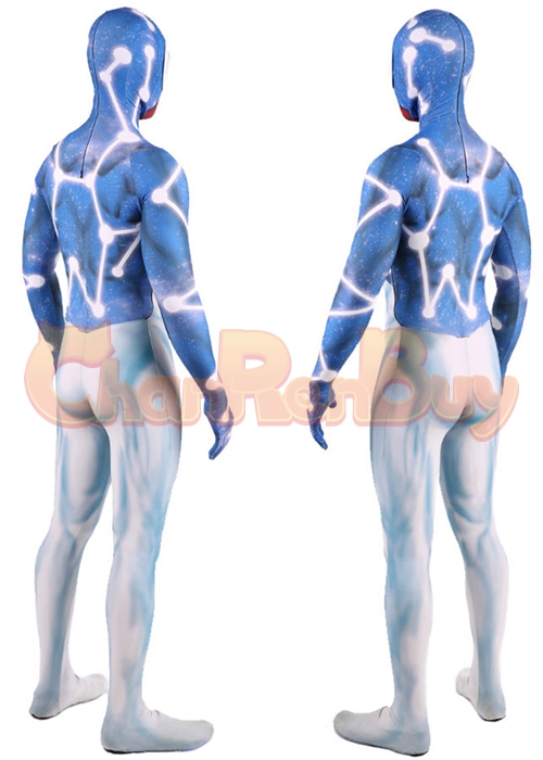 Spider Man Shattered Dimensions Cosmic 2099 Costume Cosplay Bodysuit