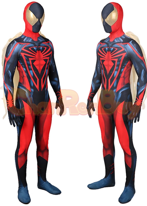 Spider Man Unlimited Costume Cosplay Bodysuit with Cape