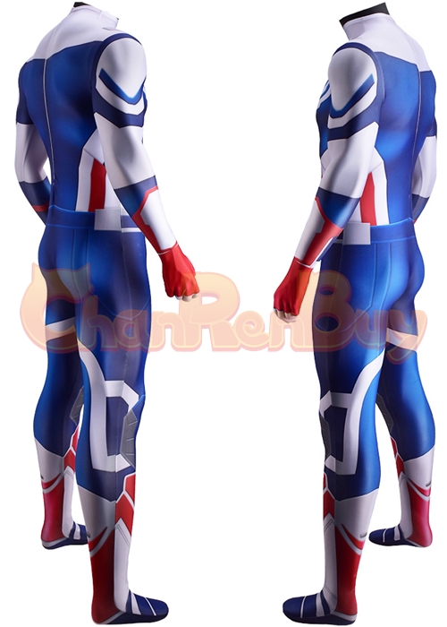 The Falcon and the Winter Soldier Costume Sam Wilson Cosplay Bodysuit