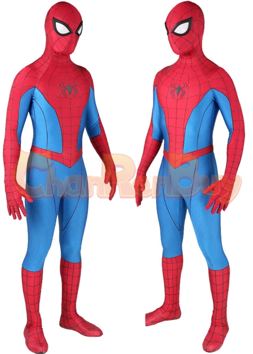 Spider Man Costume Classic Suit Cosplay Bodysuit