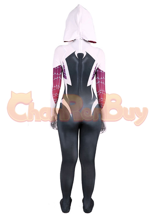 Spider Gwen Costume Gwen Stacy Cosplay Bodysuit Ver.2