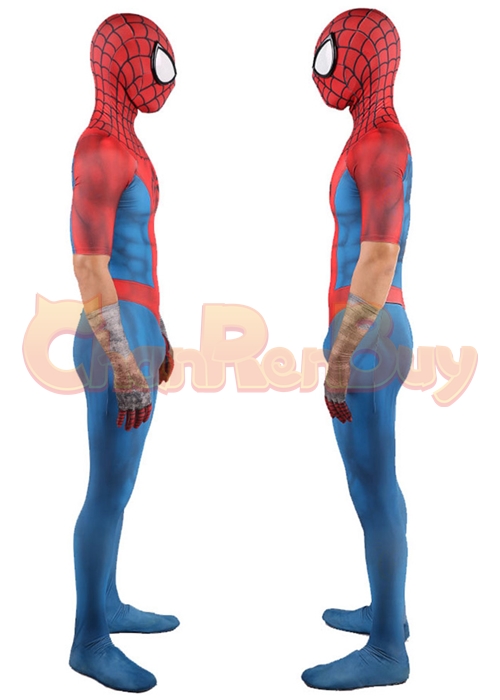 Ultimate Spider Man Costume Cosplay Bodysuit Ver.2