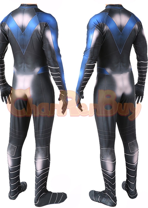 Nightwing Costume Cosplay Bodysuit Ver.1