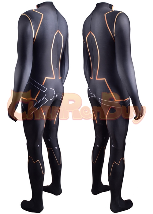 Mass Effect 3 Miranda Lawson Costume Black Suit Cosplay Bodysuit