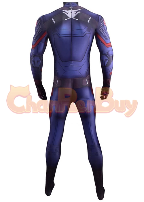 Avengers Endgame Captain America Costume Cosplay Bodysuit Ver.3