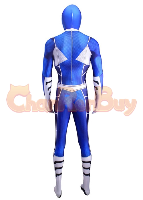 Mighty Morphin Power Rangers Blue Ranger Cosplay Bodysuit