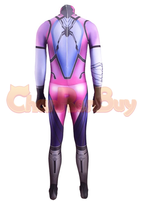 OW Overwatch Classic Widowmaker Costume Cosplay Bodysuit